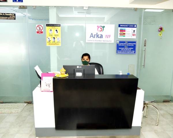 reception- Sarojini Devi Hospital
